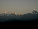Pokhara Sarangkot Sunrise 10 Annapurna South, Hiunchuli, Annapurna I South Face, Kangshar Kang Roc Noir and Machapuchare 